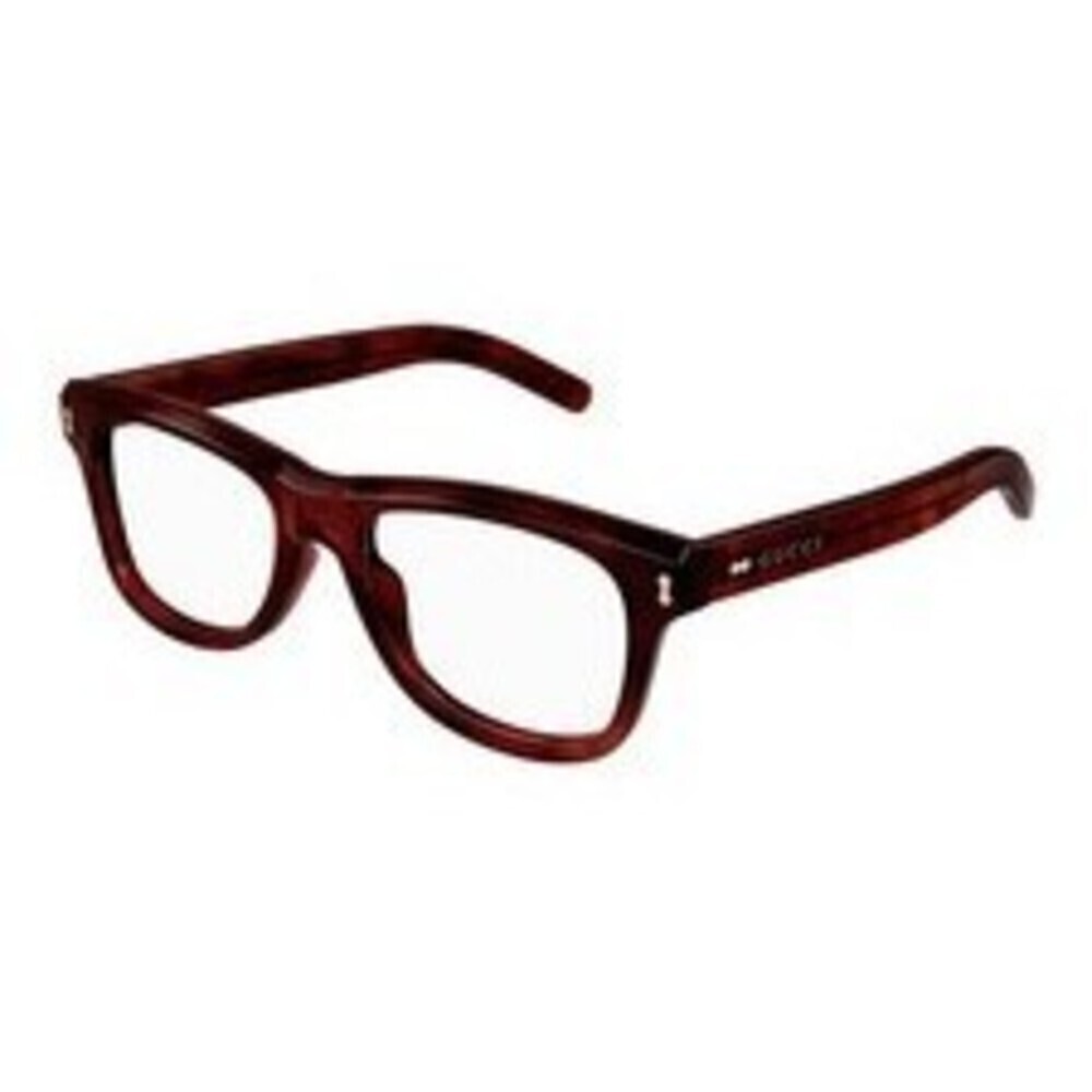 NWT Gucci GG1526O-007 Havana Square 54mm Eyeglasses
